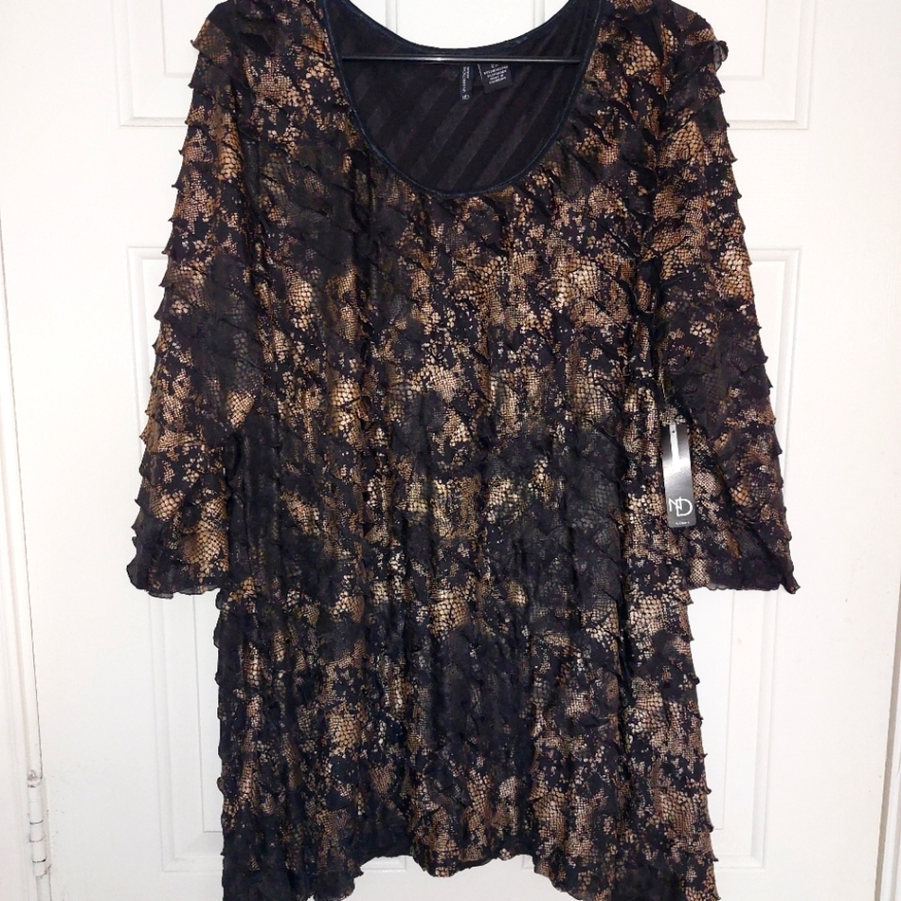 ✨️Nwt New Directions size 2x blouse